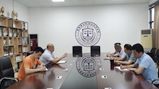 财务处对司法应用学院进行走访调研