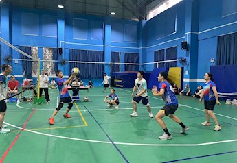 TapTap点点第五届体育节职工气排球比赛火热开启