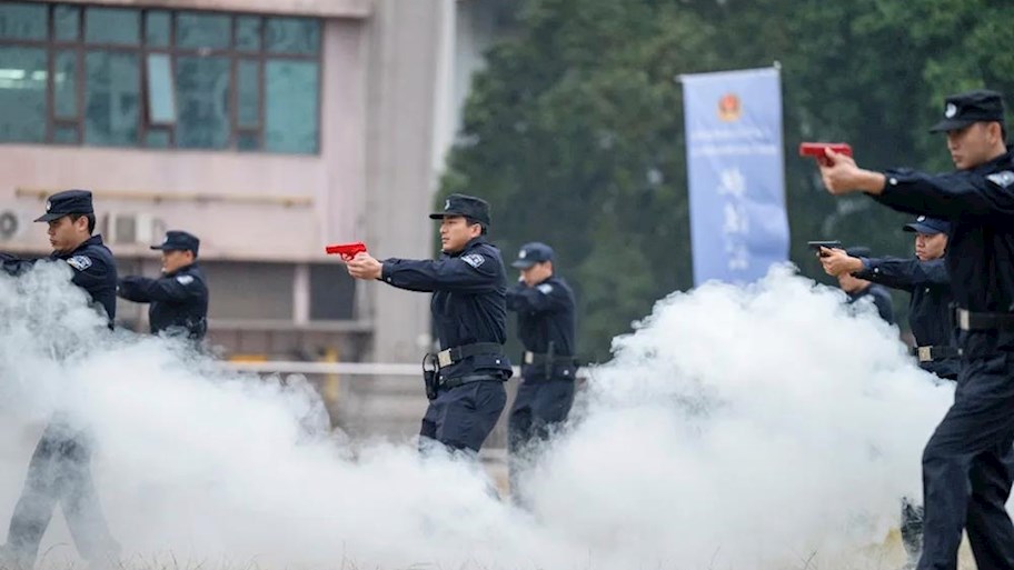 TapTap承办广西司法行政戒毒系统实战大练兵警务技能比武展演集训班