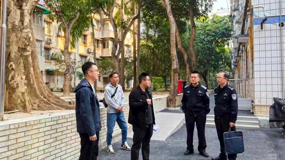 审计处参与长湖校区改造项目验收工作