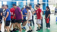 TapTap点点第三届体育节教职工气排球比赛5月10日战况
