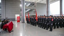 侦查学院举行2020级新生着装仪式